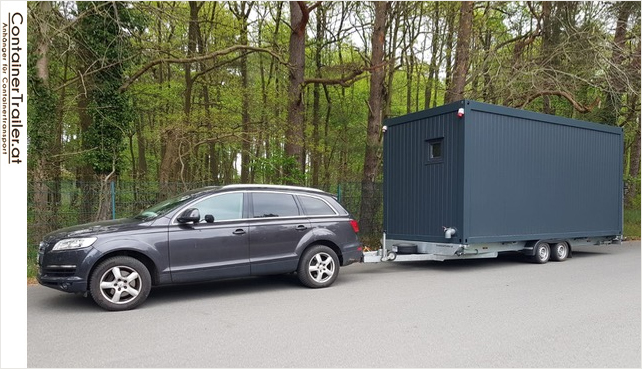 Transportanhänger für Mannschaftscontainer